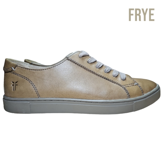 Frye Gemma Low Lace Leather Sneaker - Picture 4 of 10